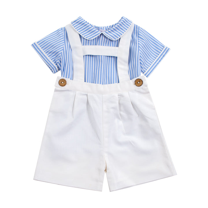 SS23 Kidiwi Elias Blue & White H-Bar Set