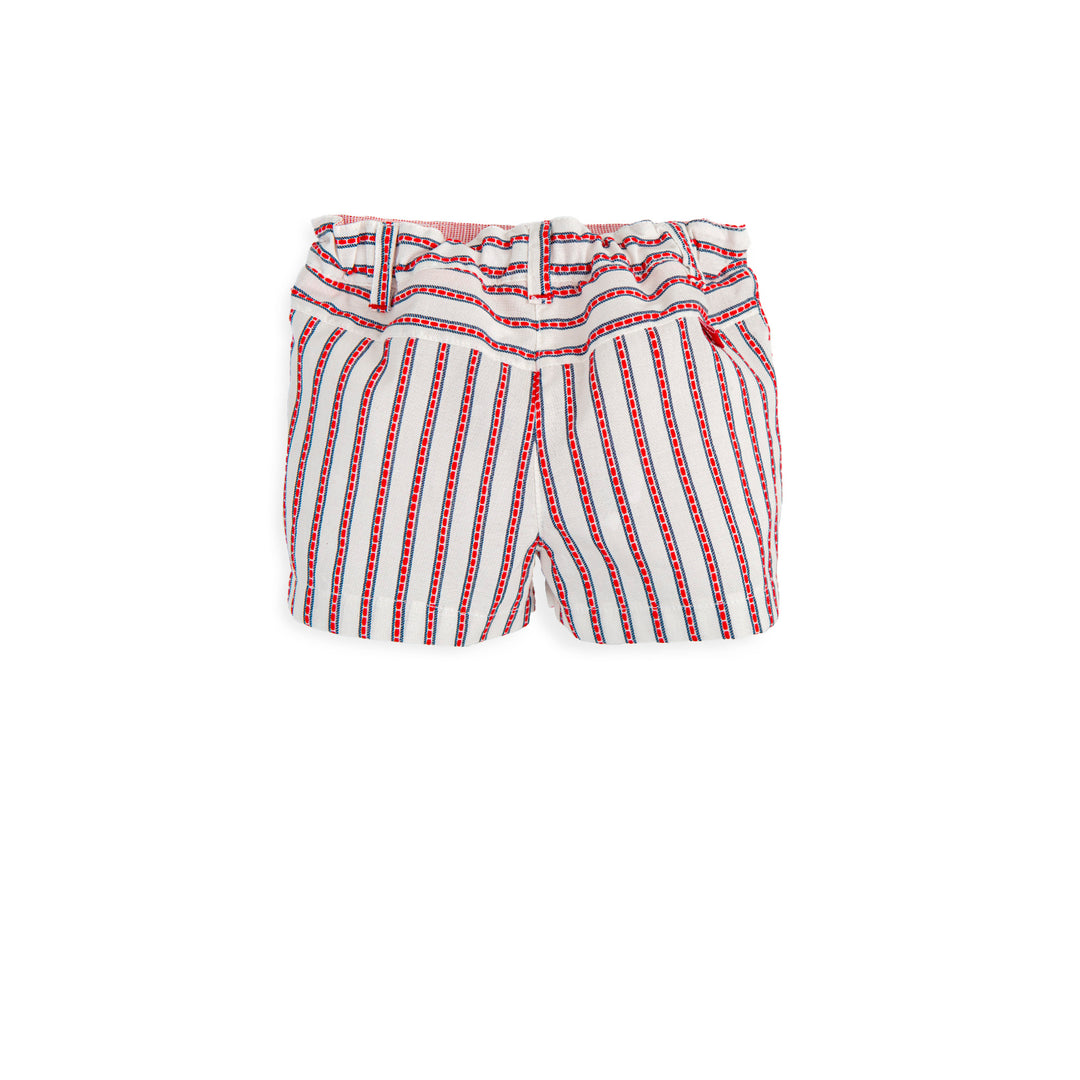 SS22 Tutto Piccolo Boys Red & White Shorts Set 3810 & 3310
