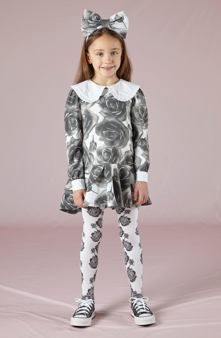 AW22 A Dee Girls Trudy Rose Print Dress