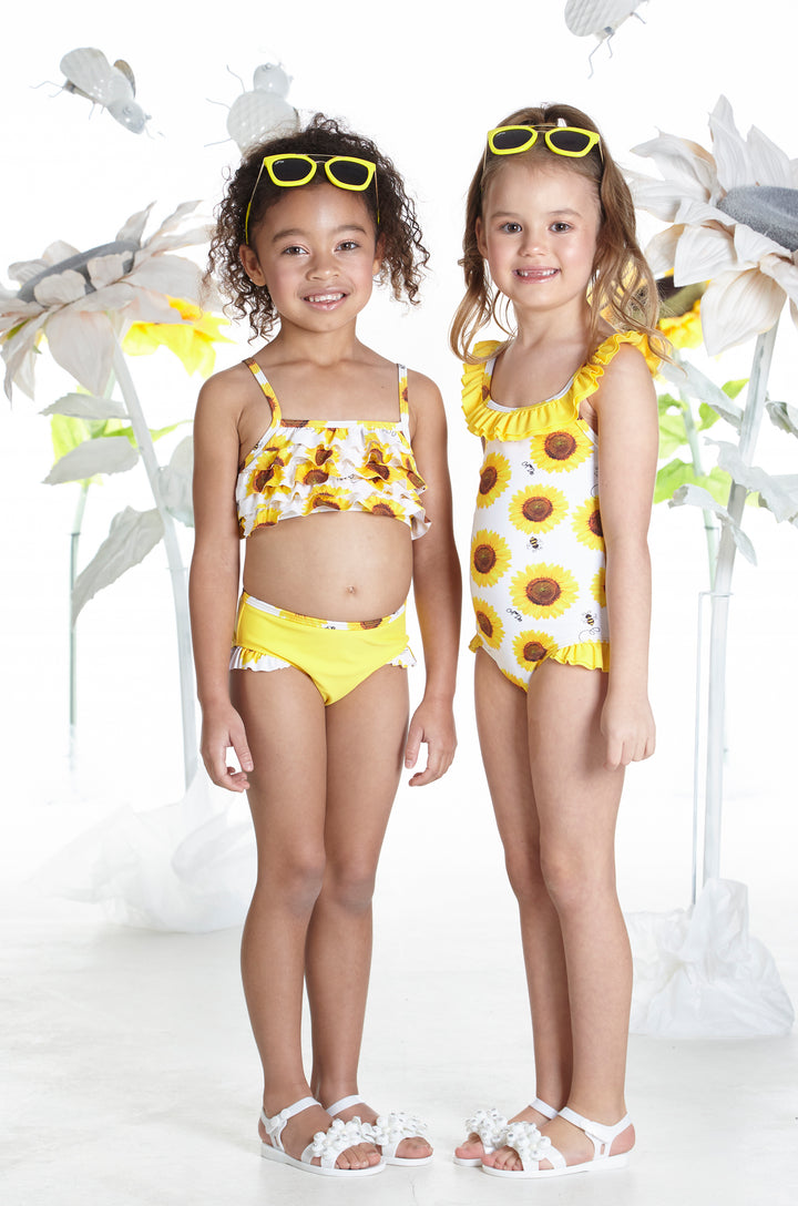 SS19 A Dee Girls Bobbie Sunflower Tankini
