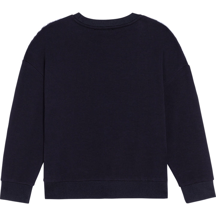 AW21 DKNY Girls NYC Black & White Jumper