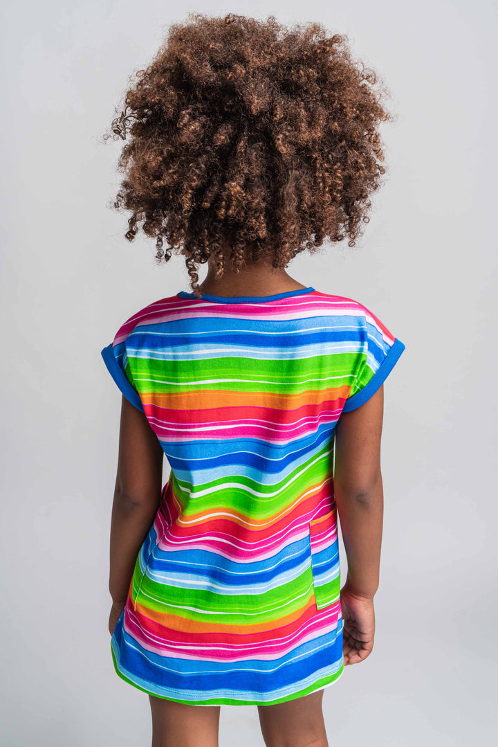 SS21 Rosalita Girls Medway Colour Striped Dress