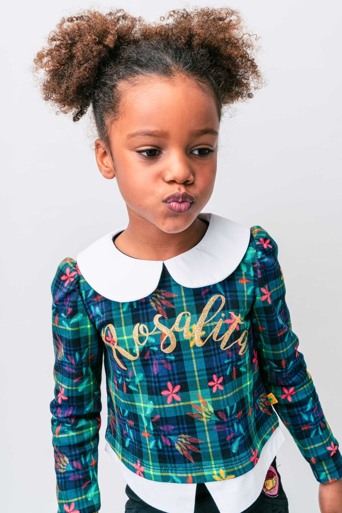 Girls new arrivals tartan leggings
