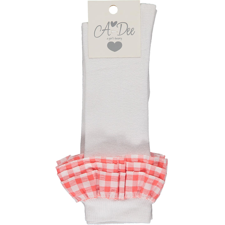 SS23 A Dee Girls Yelena Frill Knee High Socks