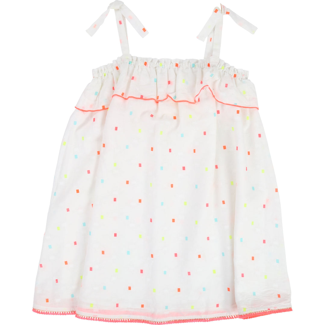 SS19 Billieblush Girls White Ruffle Dress
