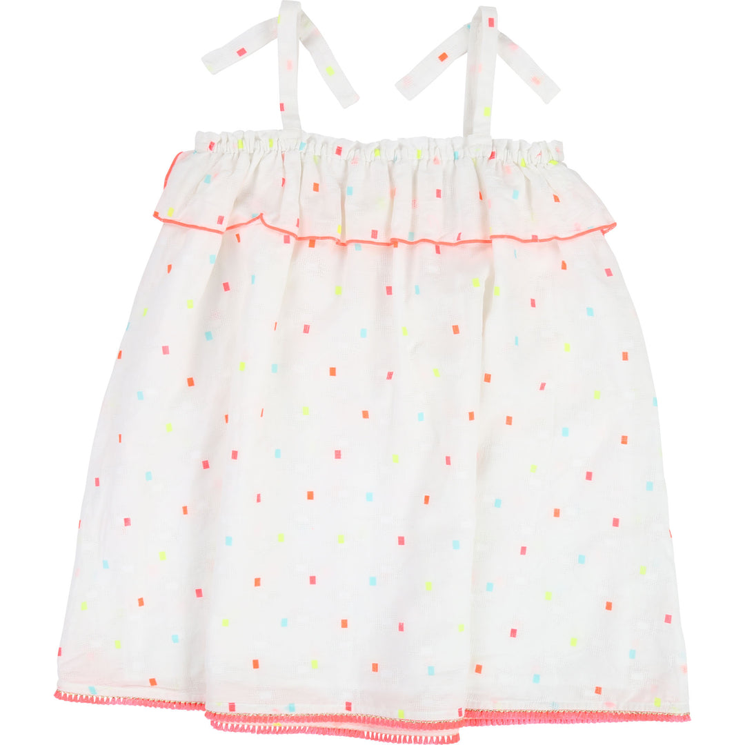 SS19 Billieblush Girls White Ruffle Dress