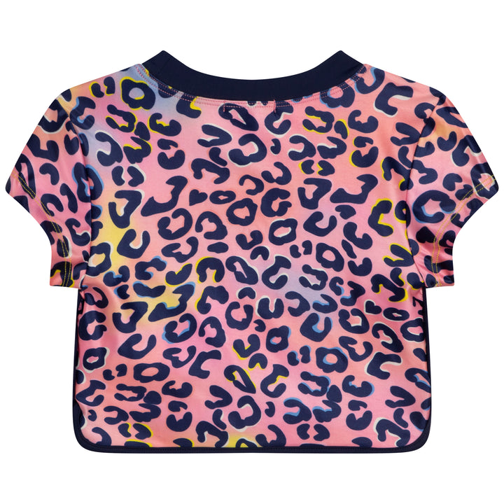AW22 Billieblush Girls Leopard Print Sports Top