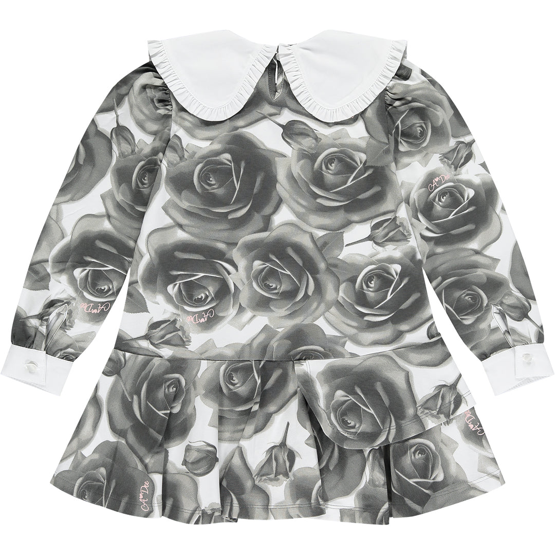 AW22 A Dee Girls Trudy Rose Print Dress