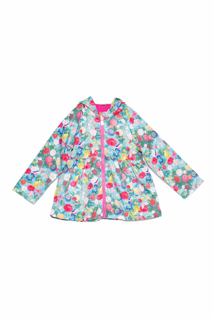 AW21 Rosalita Girls Weiser Flower Print Raincoat
