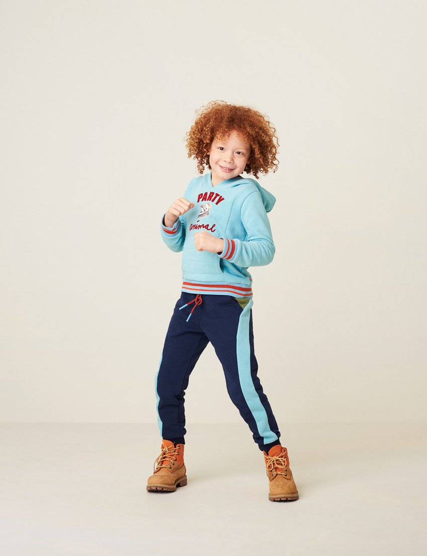 AW21 Oilily Boys Pocco Blue Sweat Pants 58