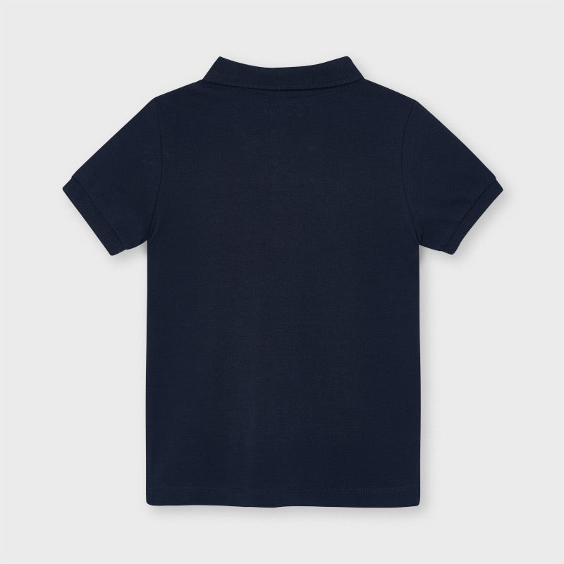 SS21 Mayoral Boys Navy Blue Polo Top 150 - Liquorice Kids