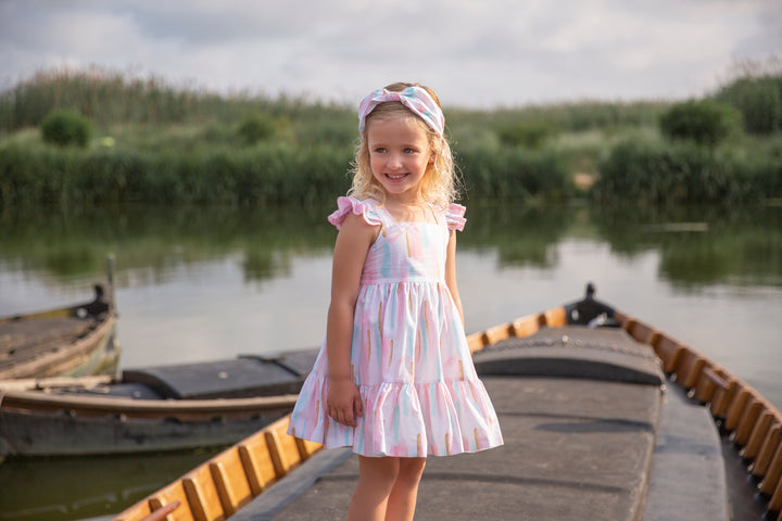 SS22 Rochy Girls Pineceladas Pink Headband
