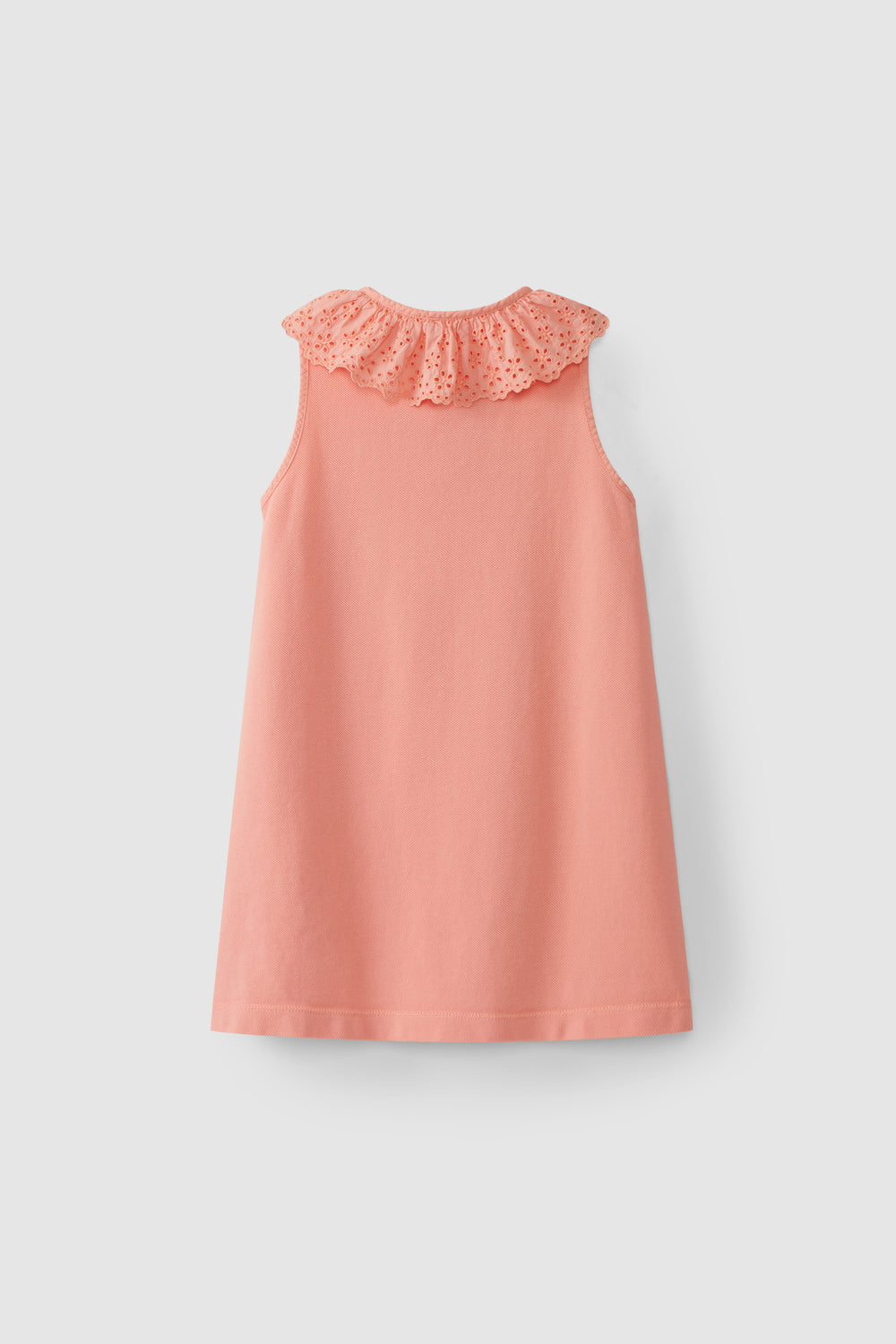SS22 Laranjinha Girls Coral Dress V2907 - Liquorice Kids