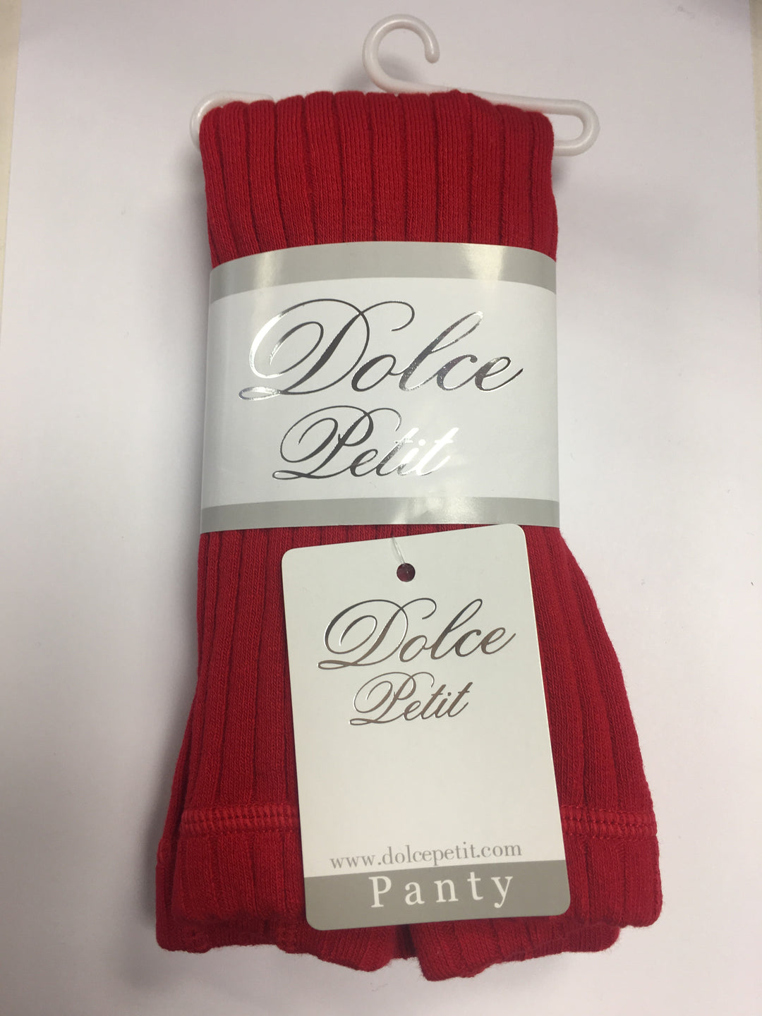 Dolce Petit Girls Tights -  Red 2500 - Liquorice Kids