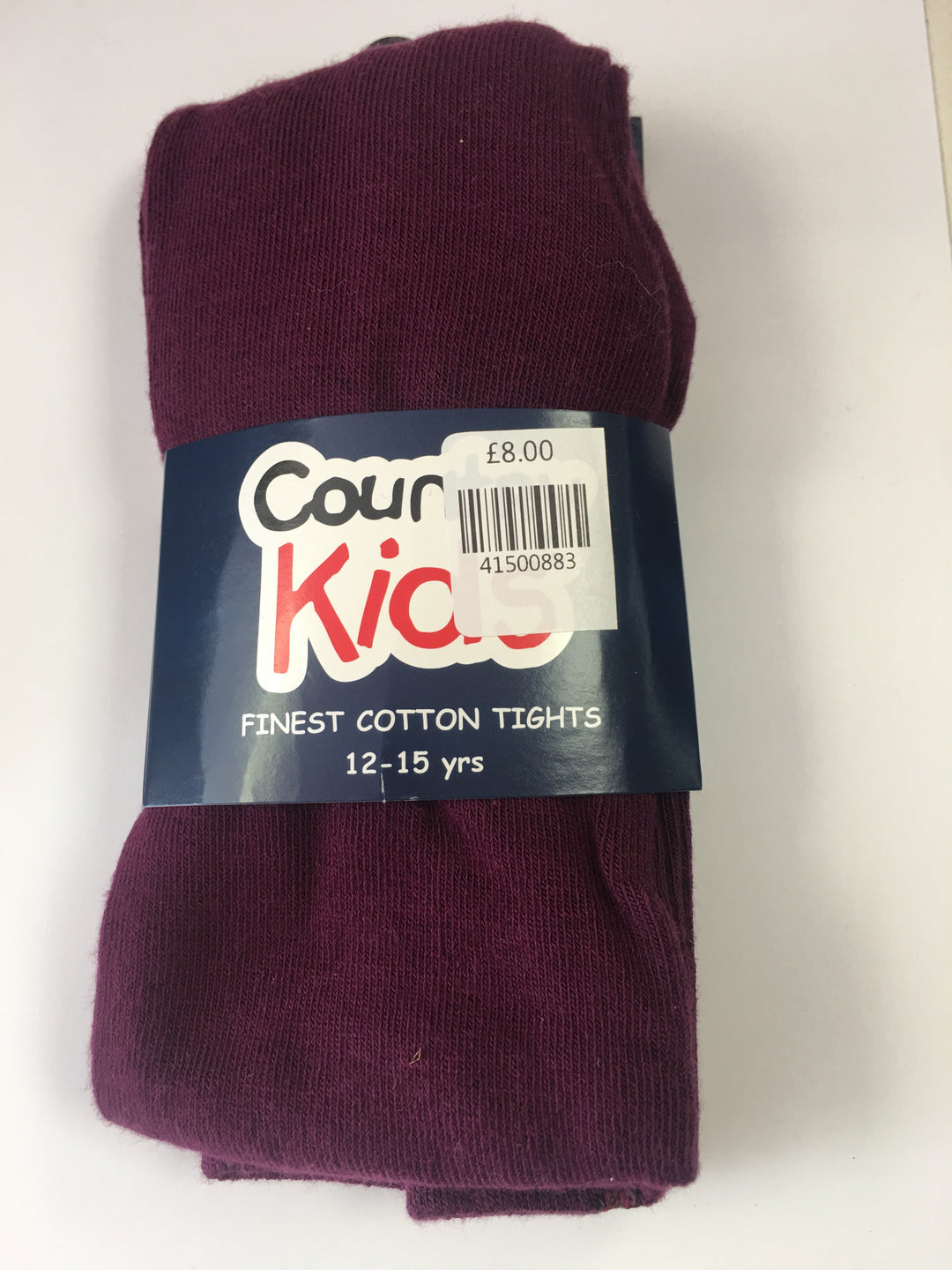 Country Kids Plum Tights - Liquorice Kids
