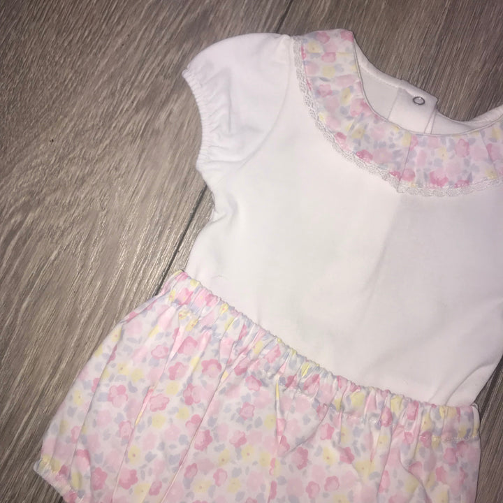 SS19 Purete Du...Bebe Baby Girls Floral Jam Pants Set