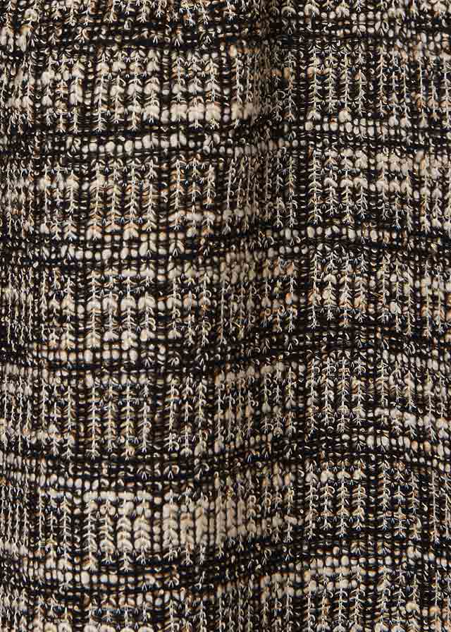 AW21 Mayoral Girls Black Knitted Skirt 7901