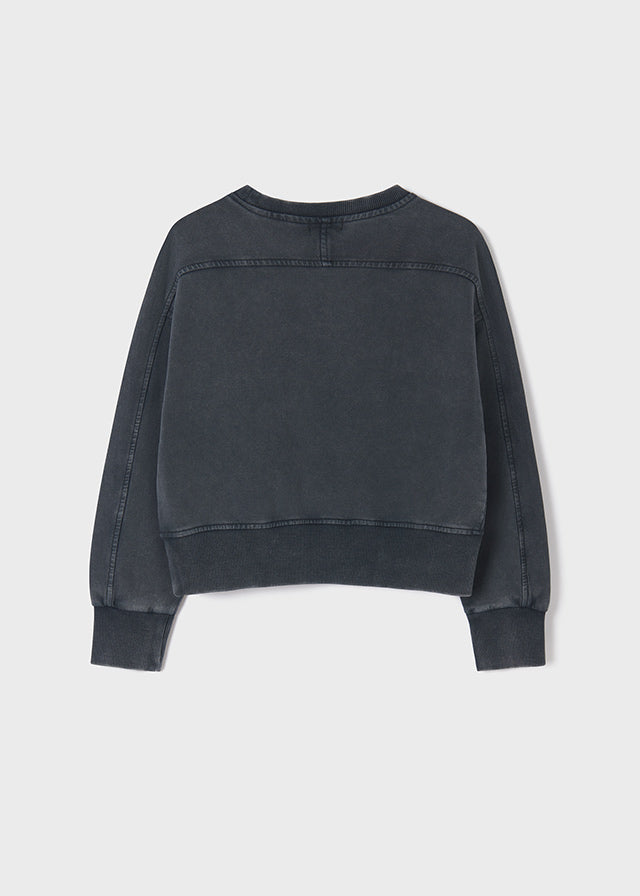 SS22 Mayoral Older Girls Grey Jumper 6420